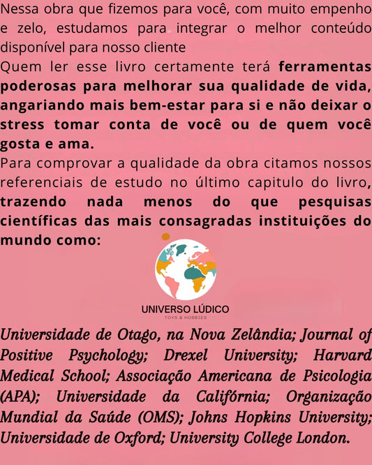 Manual de Hobbies Criativos: Como Reduzir o Stress e Melhorar Concentração e Bem-Estar