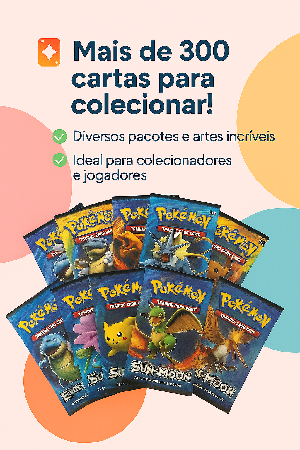 324 Pokemons Booster