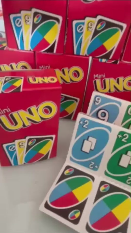 Kit mini UNO com 12 caixas.